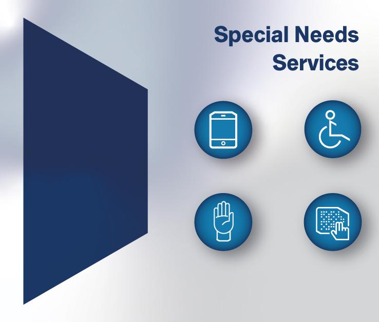 Services For Special Needs Customers