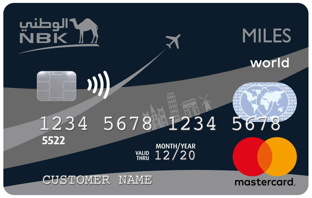 NBK Miles World Mastercard Credit Card