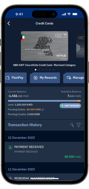 Redeem Your NBK KWT Points on the NBK Mobile Banking App